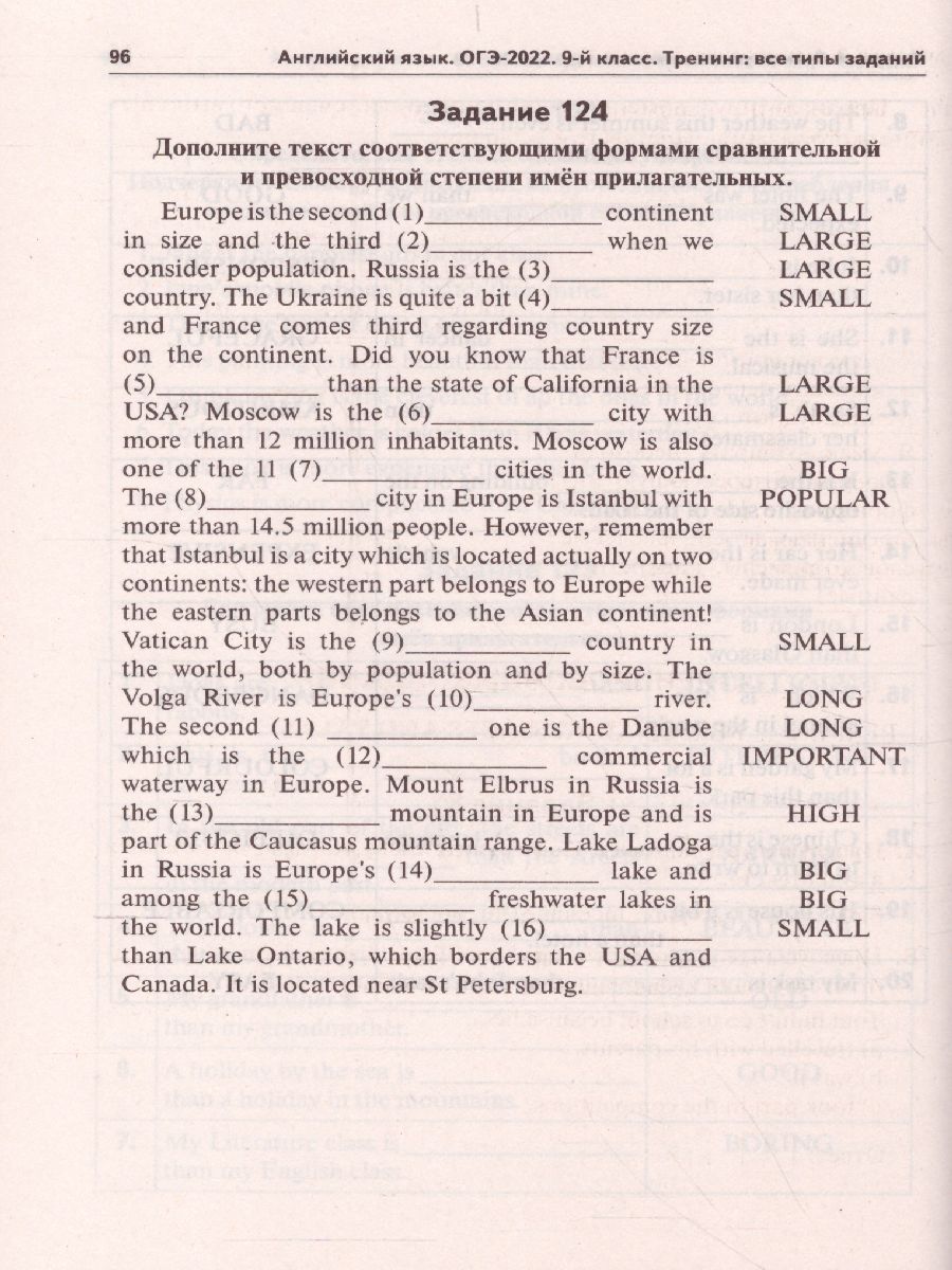 Обложка книги ОГЭ-2022. Английский язык 9 класс. Тренинг: все типы заданий, Автор Меликян А.А. Бодоньи М.А., издательство ЛЕГИОН | купить в книжном магазине Рослит