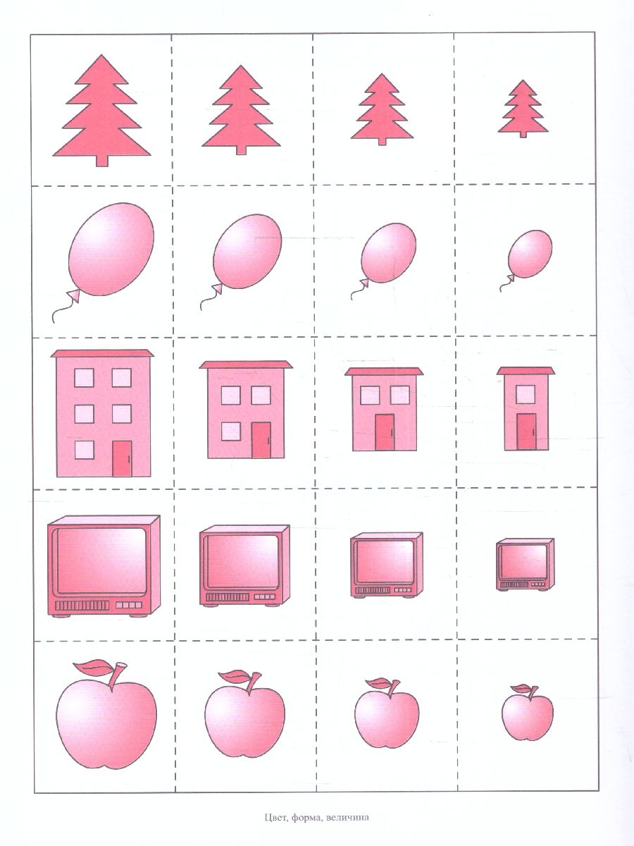 Обложка книги Цвет, форма, величина. Папка дошкольника, Автор Автор не указан, издательство Весна-Дизайн | купить в книжном магазине Рослит