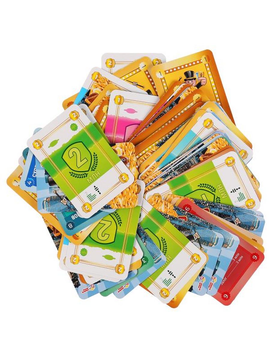 Обложка Карточная бизнес-игра. Миллионер. 80 карточек., издательство Умные игры                                         | купить в книжном магазине Рослит