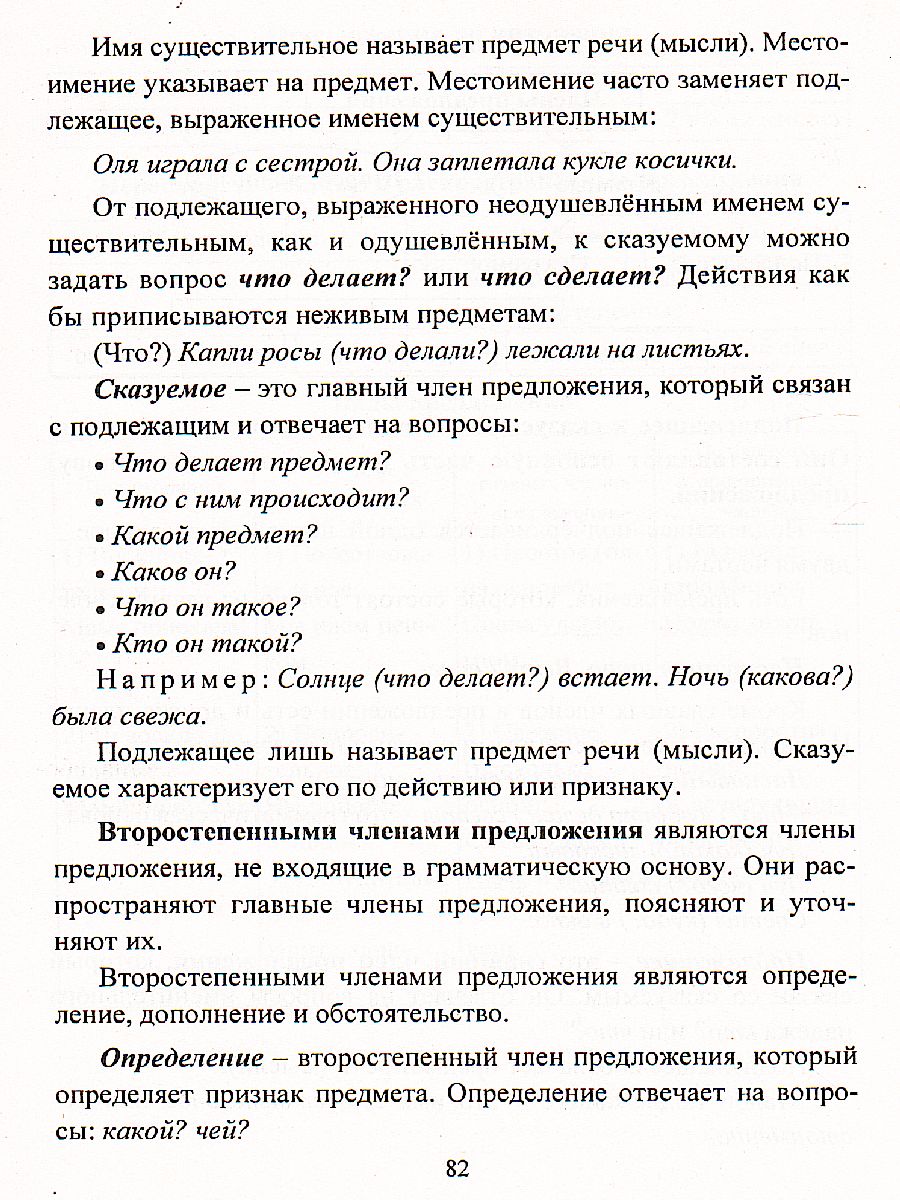 Обложка книги Русский язык 1-4 класс. Правила, понятия, разборы. Словарь-справочник, Автор Бондаренко А.А., издательство Учитель | купить в книжном магазине Рослит