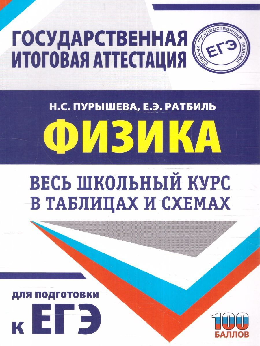 Обложка книги ЕГЭ. Физика. Весь школьный курс в таблицах и схемах для подготовки к ЕГЭ , Автор Пурышева Н.С. Ратбиль Е.Э., издательство АСТ | купить в книжном магазине Рослит