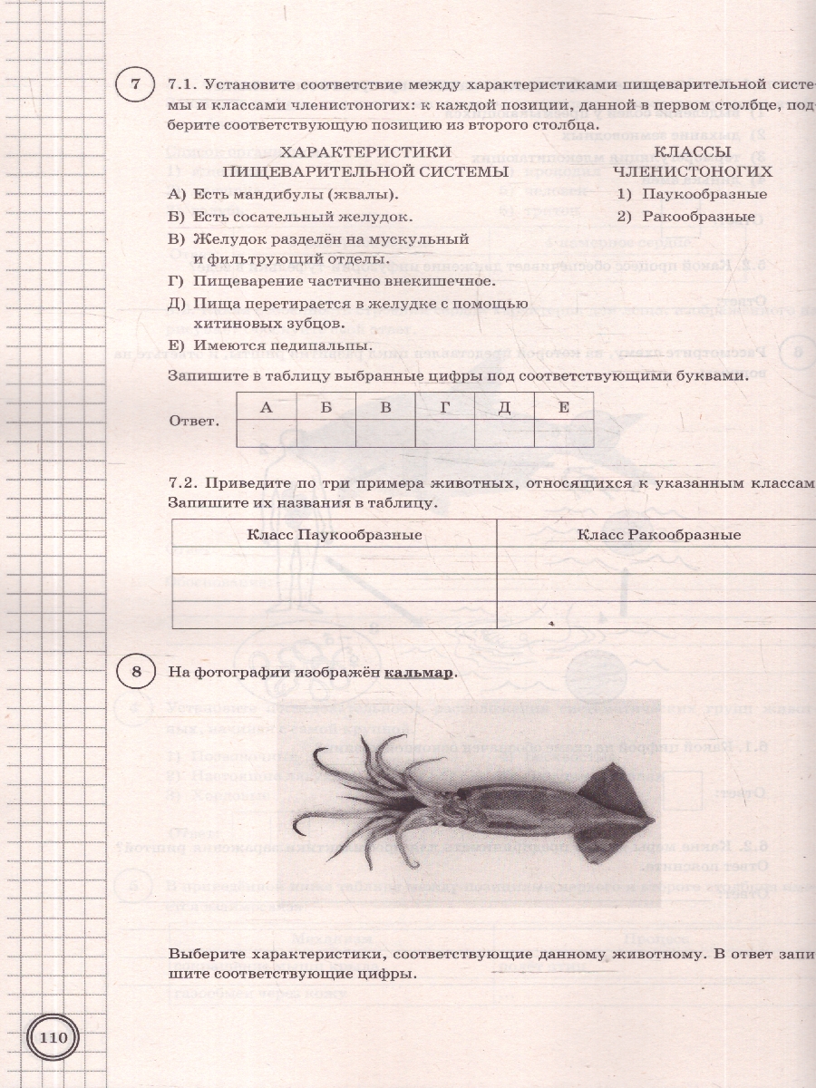 Обложка книги ВПР Биология 8 класс. 25 вариантов. Типовые задания. ФГОС Новый, Автор Семенов И. А., издательство Экзамен | купить в книжном магазине Рослит