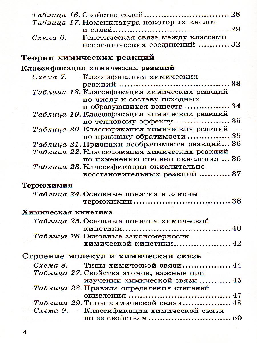 картинка Химия в таблицах 8-11 классы. Справочное пособие от магазина Рослит