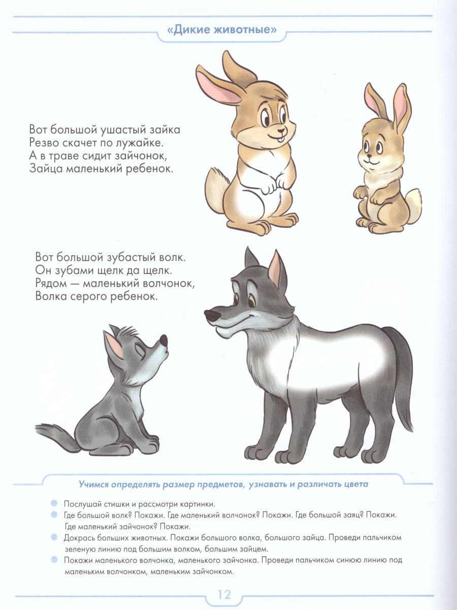 Обложка книги РАСТИ, МАЛЫШ! Занимаюсь с воспитателем. Развитие предматематических представлений у детей раннего дошкольного возраста (с 2 до 3 лет). Рабочая тетрадь. ФГО, Автор Нищева Н.В., издательство ДЕТСТВО-ПРЕСС | купить в книжном магазине Рослит