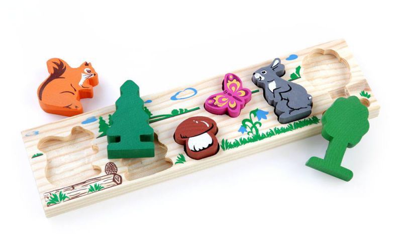 Обложка Доска-Вкладыш "Лес", издательство Томик | купить в книжном магазине Рослит