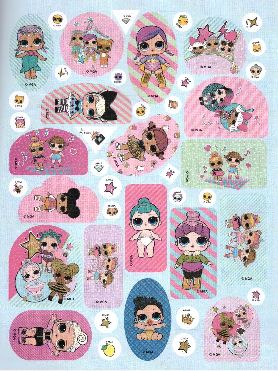 Обложка L.O.L. Surprise. Раскраски и головоломки для модных девчонок. /L.O.L. Surprise, издательство АСТ | купить в книжном магазине Рослит