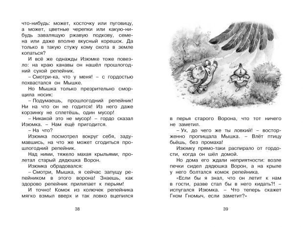 Обложка Изюмка и гном / Чтение - лучшее учение, издательство Махаон | купить в книжном магазине Рослит