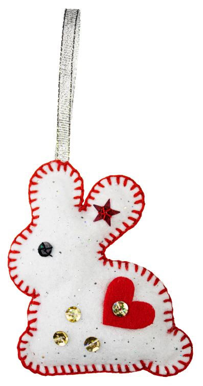 Обложка Набор для творчества. Мягкая игрушка из фетра "Новогодние игрушки 6 шт." (Десятое королевство), издательство Десятое королевство | купить в книжном магазине Рослит