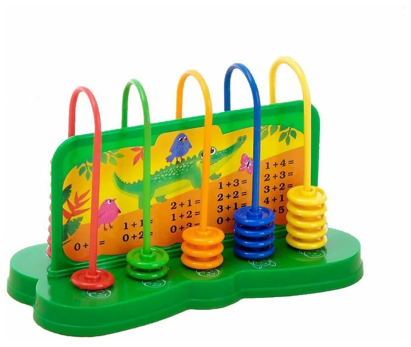 Обложка IQ-ZABIAKA Счёты перекидные "Давай считать вместе!", издательство Буква-Ленд                                         | купить в книжном магазине Рослит