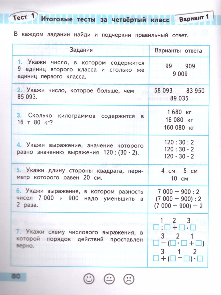 Обложка книги Математика 4 класс. Проверочные работы. УМК "Школа России", Автор Волкова С.И., издательство Просвещение | купить в книжном магазине Рослит