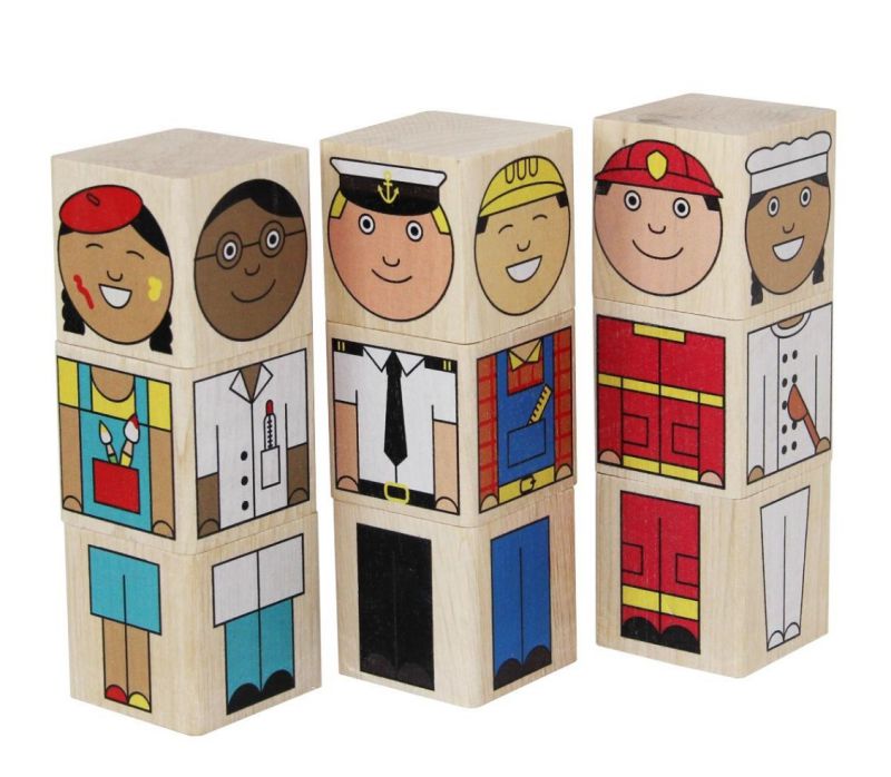 Обложка Кубики Профессии, издательство Краснокамская игрушка | купить в книжном магазине Рослит