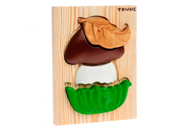 Обложка Пазлы-картинки "Грибок" (Томик), издательство Томик | купить в книжном магазине Рослит