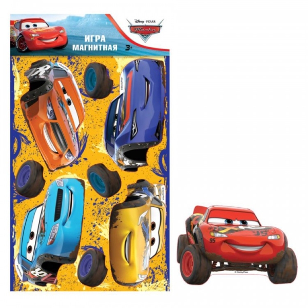 Обложка Магнитная игра Тачки Молния Маккуин с маркировкой Disney/Pixar (дизайн №2), издательство НД Плей                                            | купить в книжном магазине Рослит