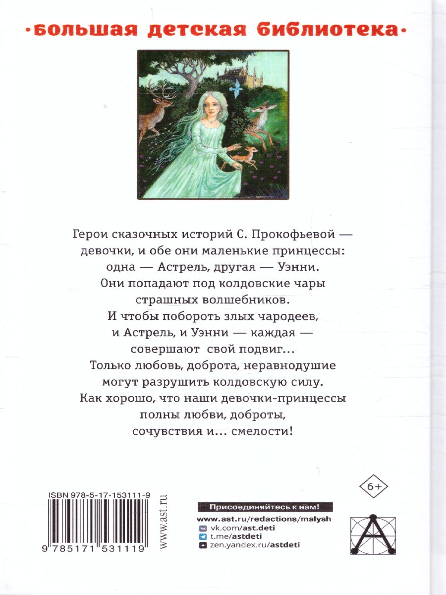 Обложка книги Астрель и Хранитель леса. Сказочные повести. Большая детская библиотека, Автор Коровина С.Л., издательство АСТ | купить в книжном магазине Рослит