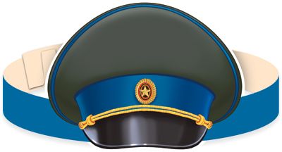 Обложка книги Маска-ободок Фуражка ВДВ, Автор МА-12642, издательство Сфера | купить в книжном магазине Рослит