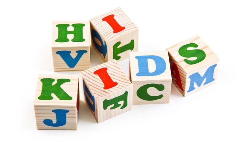 Обложка Кубики 12 шт. "Алфавит" английский, издательство Томик | купить в книжном магазине Рослит