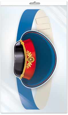 Обложка книги Маска-ободок Фуражка полицейского, Автор МА-9746, издательство Сфера | купить в книжном магазине Рослит