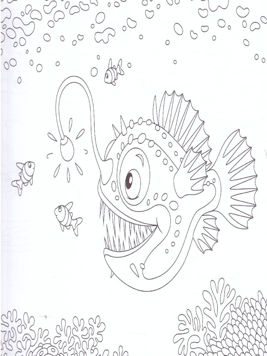 Обложка Подводный мир Раскраски для малышей, издательство АСТ-Пресс | купить в книжном магазине Рослит