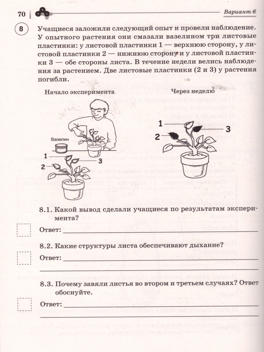 Обложка книги ВПР-2022. Биология 6 класс. 10 тренировочных вариантов., Автор Кириленко А.А., издательство ЛЕГИОН | купить в книжном магазине Рослит