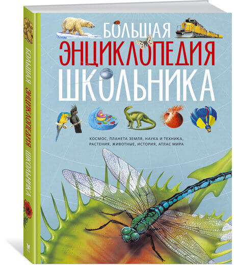 Обложка Большая энциклопедия школьника, издательство Махаон | купить в книжном магазине Рослит