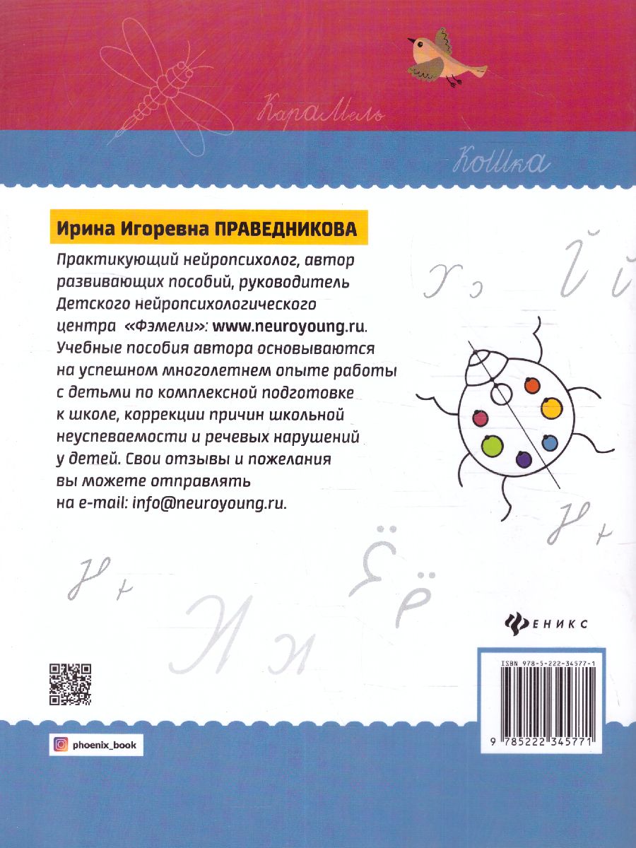 Обложка книги Развитие орфографической зоркости / Нейропрописи, Автор Праведникова И.И., издательство Феникс ТД                                          | купить в книжном магазине Рослит