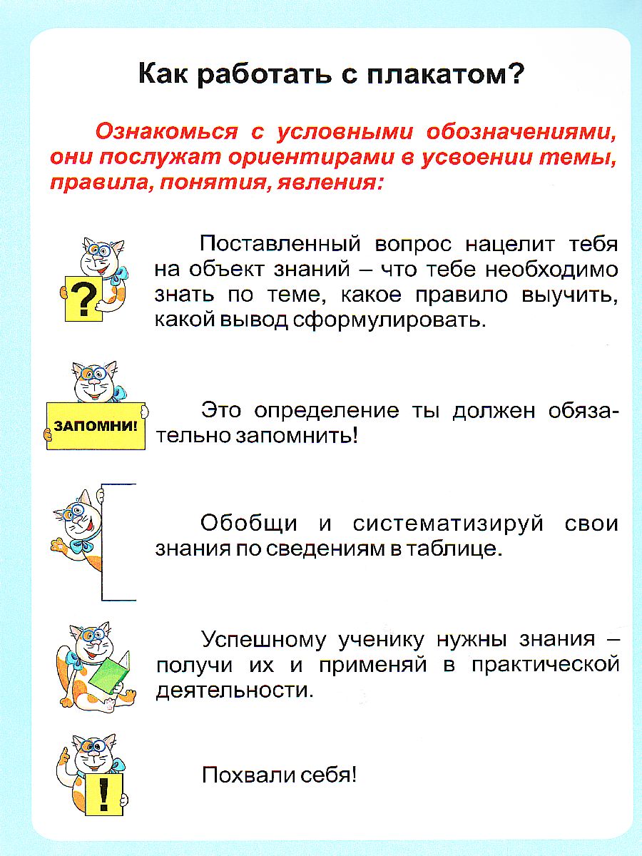 Обложка книги Русский язык 1-4 класс. Синтаксис. Простое предложение. Таблица-плакат для начальной школы, Автор НП-24, издательство Учитель | купить в книжном магазине Рослит