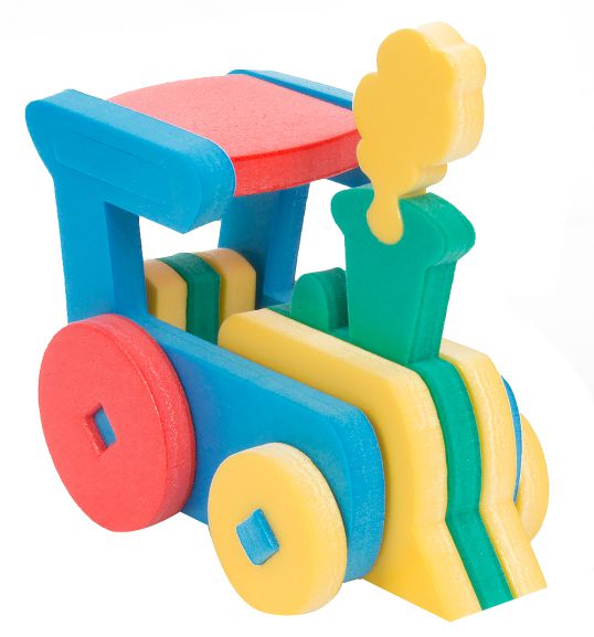 Обложка Конструктор Паровозик, издательство Тедико | купить в книжном магазине Рослит