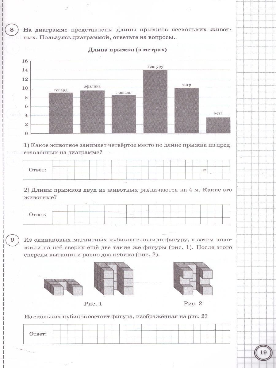 картинка ВПР Математика 5 класс 10 вариантов. Типовые задания. ФГОС от магазина Рослит