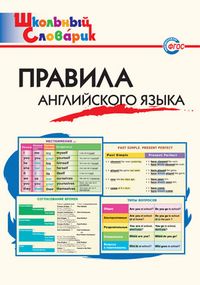Обложка книги Словарь Правила английского языка ФГОС, Автор Кулинич Г. Г. Скворцов В. Э., издательство Вако | купить в книжном магазине Рослит