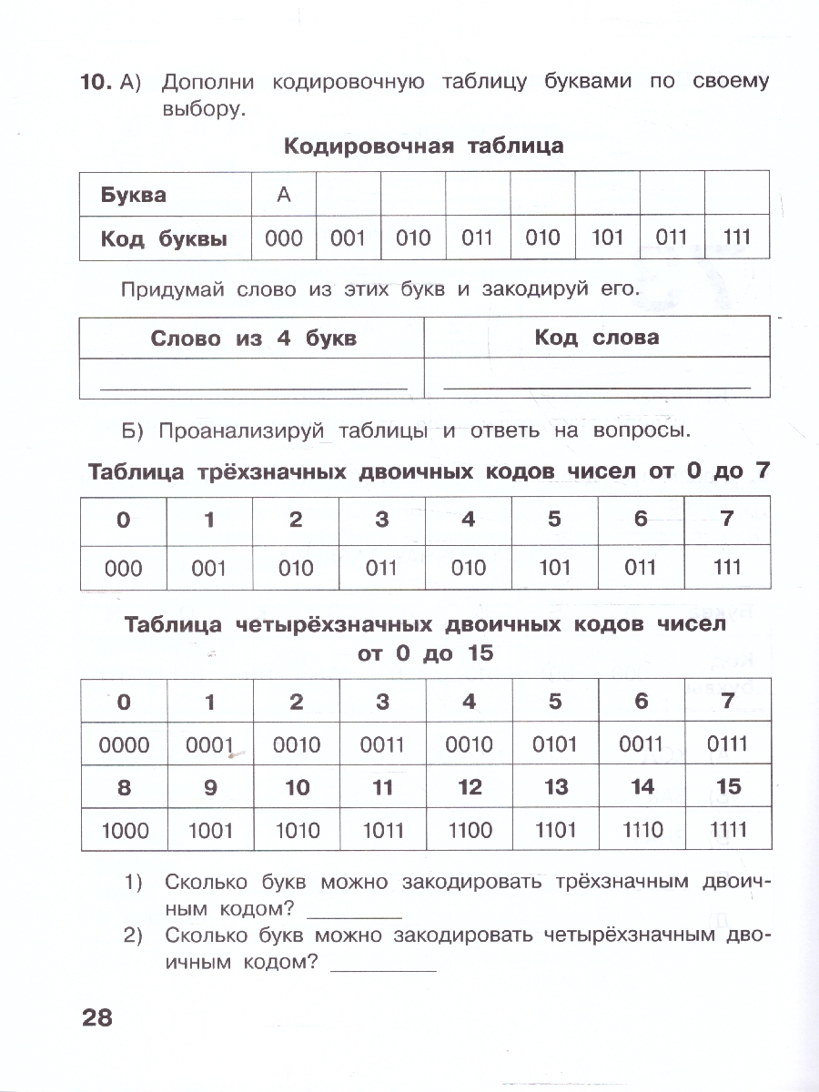 Обложка книги Информатика: рабочая тетрадь для 2 класса: в 2-х частях. Часть 2, Автор Матвеева Н.В. Челак Е.Н. Конопатова Н.К. и др., издательство Просвещение | купить в книжном магазине Рослит