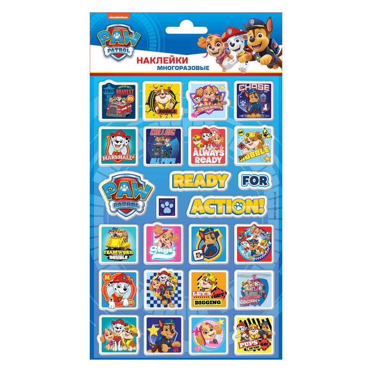 Обложка Наклейки вспененные "Щенячий патруль", диз. 5, издательство НД Плэй                                            | купить в книжном магазине Рослит