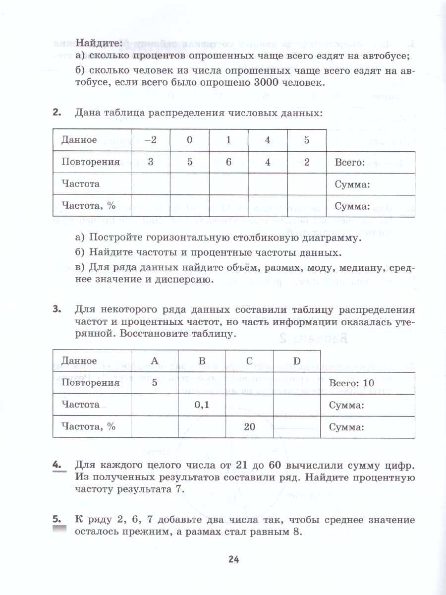 картинка Алгебра. 7 класс.  Контрольные работы от магазина Рослит