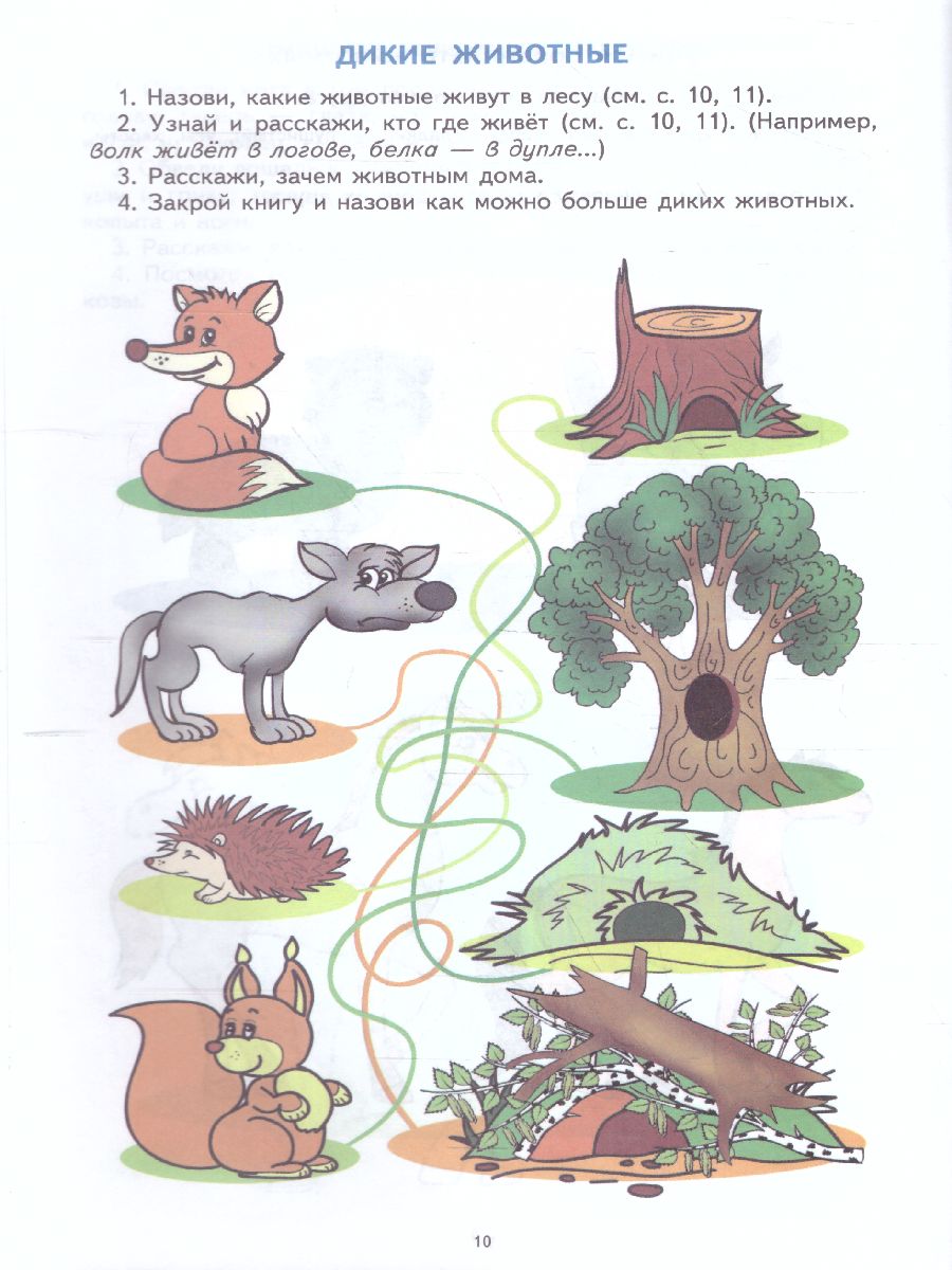 Обложка книги Лексическая тетрадь №3. Звери, птицы, насекомые, рыбы, времена года, Автор Косинова Е.М., издательство Сфера | купить в книжном магазине Рослит