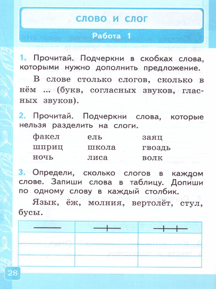 картинка Контрольные работы по Русскому языку 1 класс. Часть 1. К учебнику В. П. Канакиной, В. Г. Горецкого "Русский язык. 1 класс" от магазина Рослит