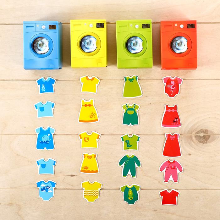 Обложка IQ-ZABIAKA Обучающий набор "Сортер-копилка. Цветная стирка", издательство Буква-Ленд                                         | купить в книжном магазине Рослит