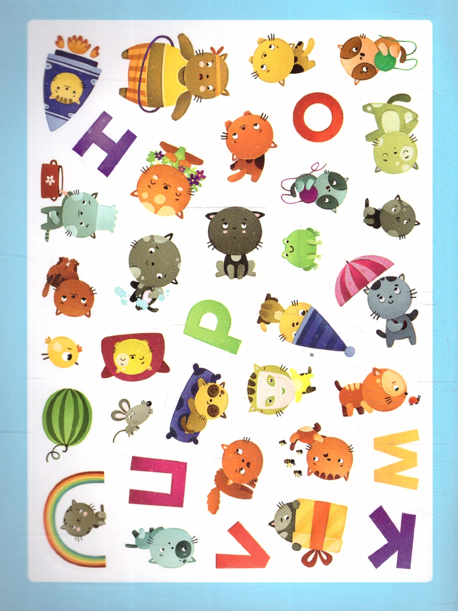 Обложка книги Стикерпаки. Коллекция наклеек. Забавные котики, Автор , издательство Мозаика-Синтез | купить в книжном магазине Рослит