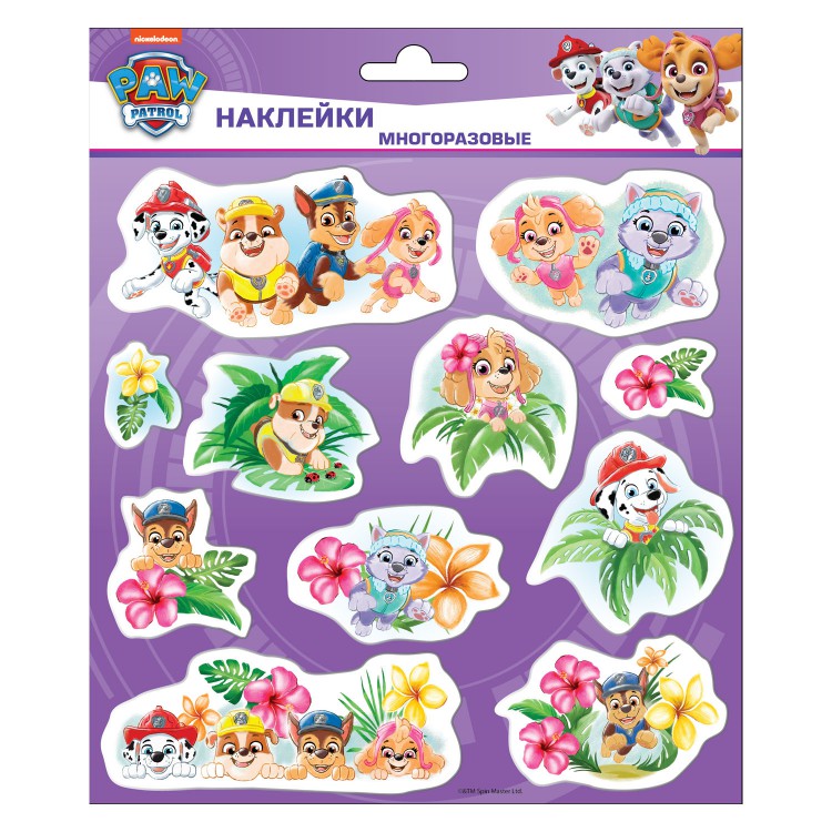 Обложка Наклейки вспененные «Щенячий патруль», диз. 7, издательство НД Плэй                                            | купить в книжном магазине Рослит