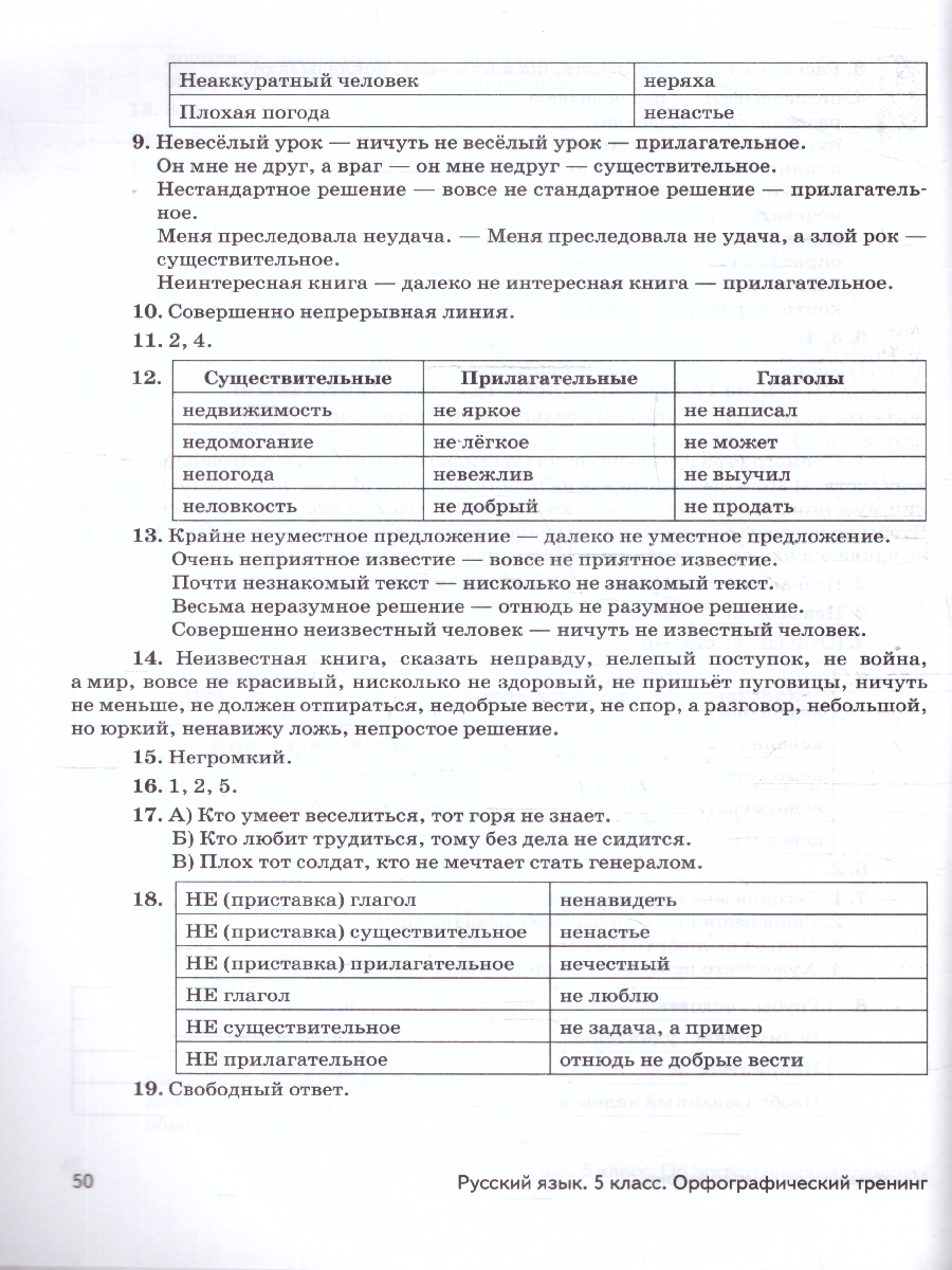 Обложка книги Русский язык 5 класс. Орфографический тренинг, Автор Сенина Н. А., издательство ЛЕГИОН | купить в книжном магазине Рослит