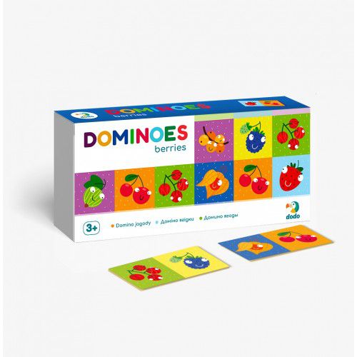 Обложка Домино "Ягоды" (Я РАСТУ ТОЙЗ), издательство Я РАСТУ ТОЙЗ | купить в книжном магазине Рослит