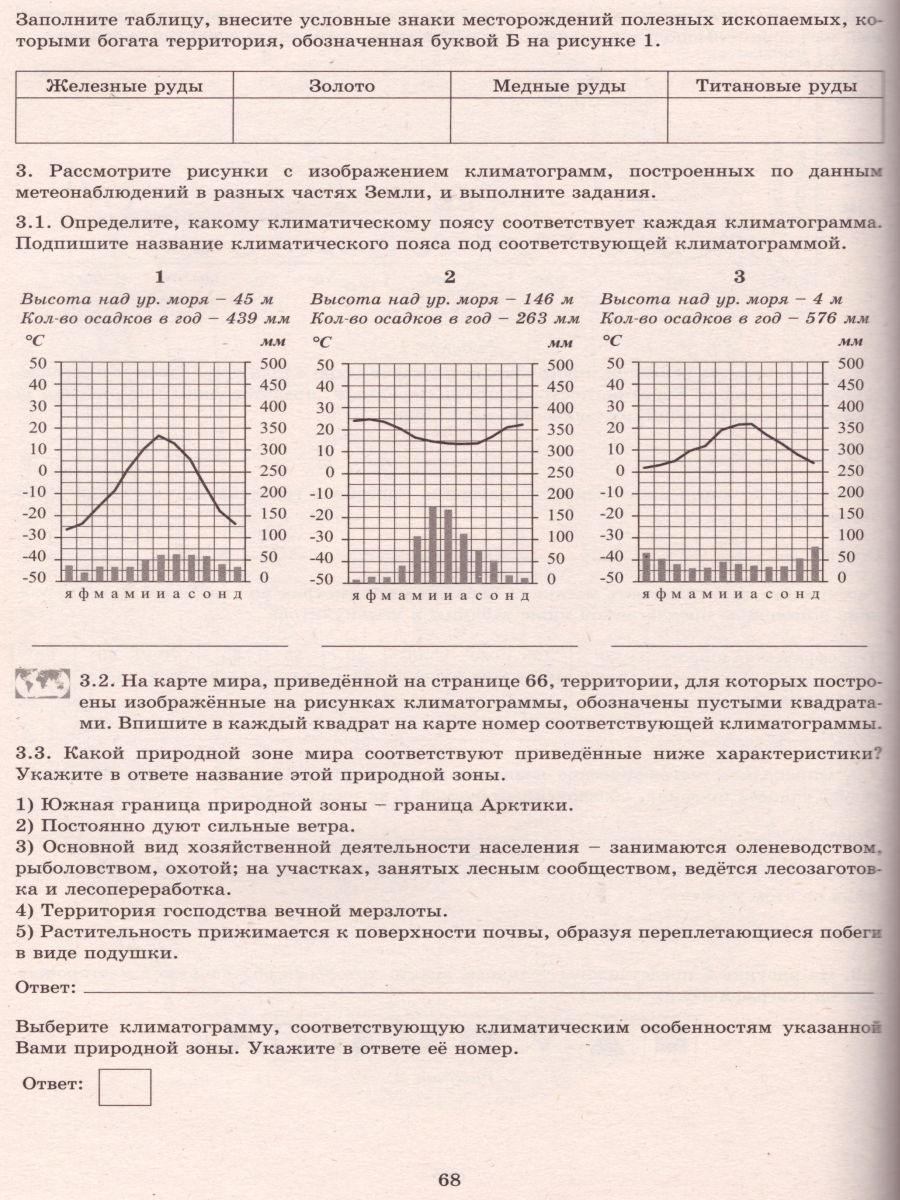 Обложка книги География 7 класс. 10 вариантов итоговых работ для подготовки к ВПР, Автор Банников С.В. Бургасова Н.Е., издательство Издательство Интеллект-центр | купить в книжном магазине Рослит