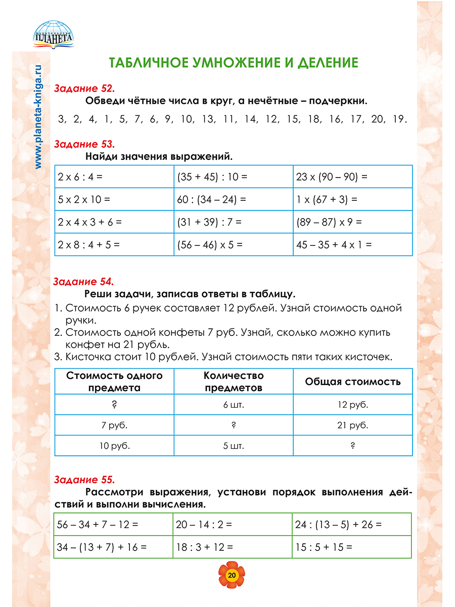 Обложка книги Математика. 2 класс. Рабочий тренажёр. Часть 2, Автор Амосова И. Ю., издательство Планета | купить в книжном магазине Рослит