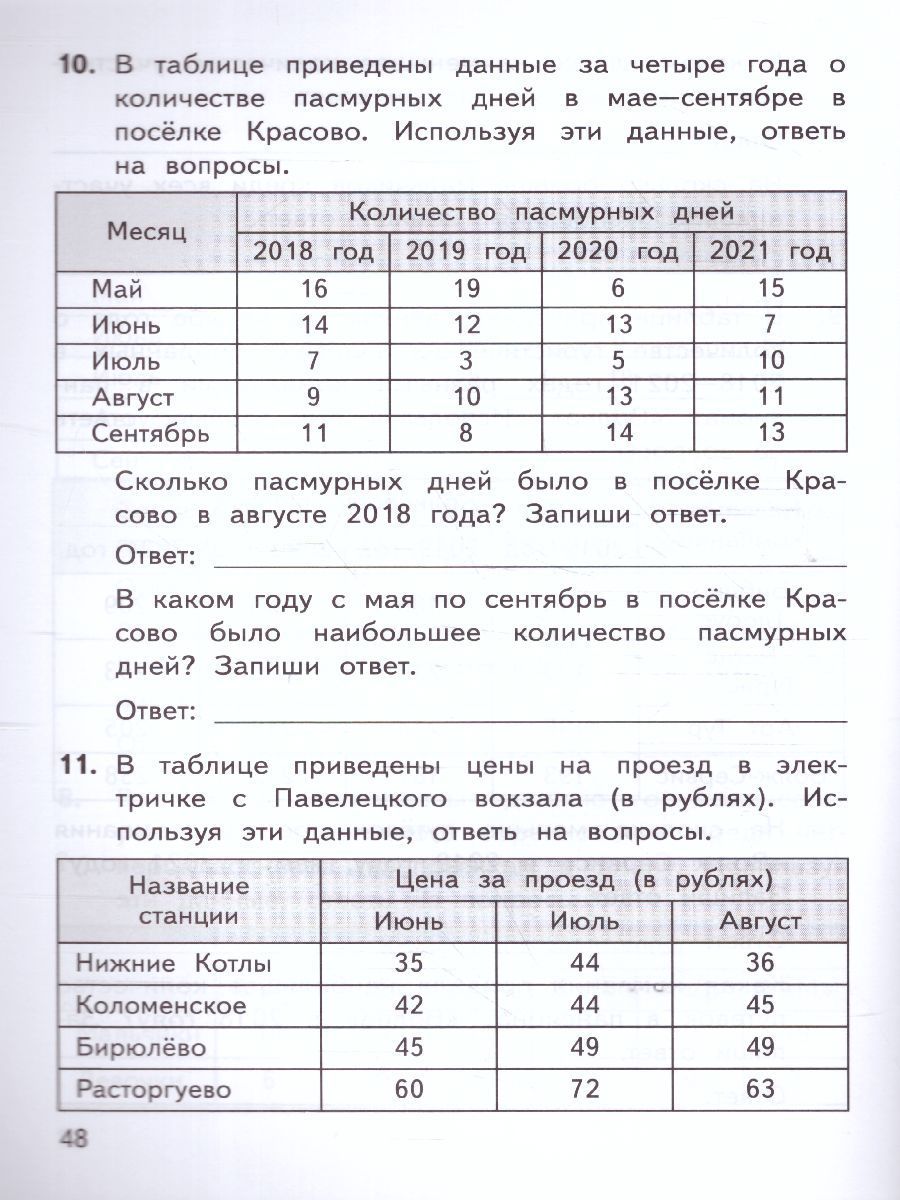 картинка ВПР Математика 4 класс. Тренажер ФГОС от магазина Рослит