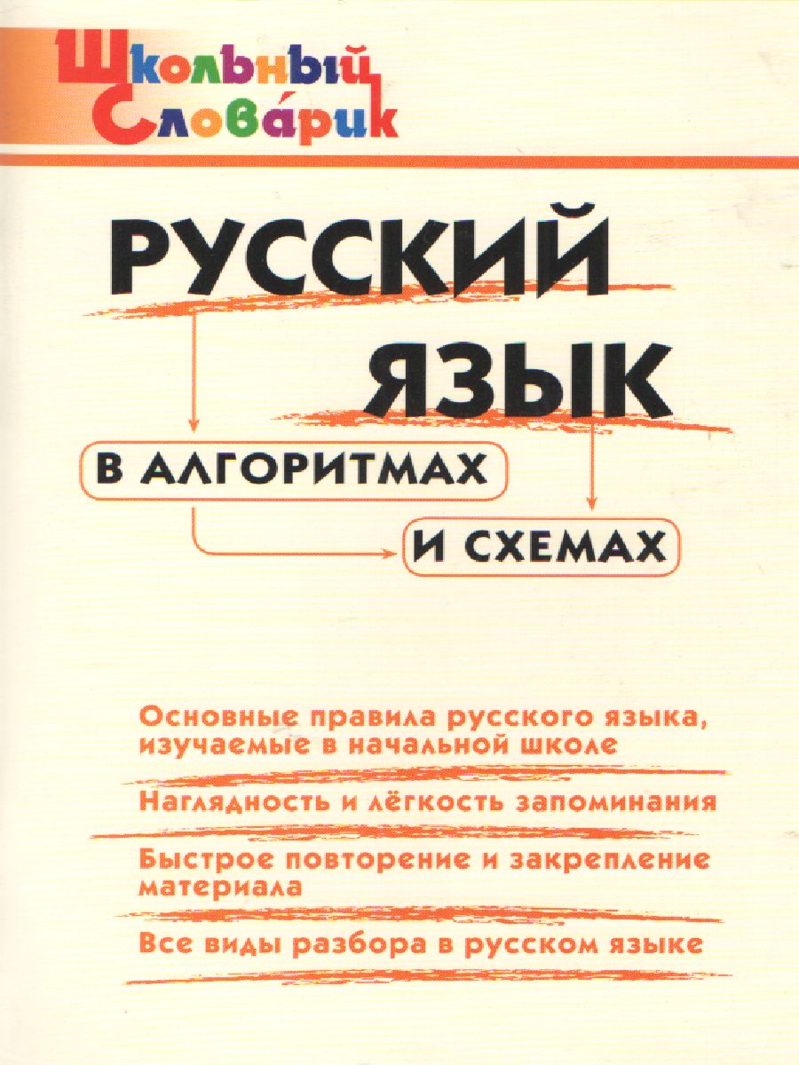 Обложка книги Русский язык в алгоритмах и схемах, Автор Клюхина И.В., издательство Вако | купить в книжном магазине Рослит