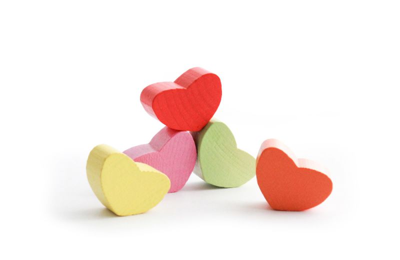 Обложка Логический игровой набор Сердечки 5 дет (Томик), издательство Томик | купить в книжном магазине Рослит