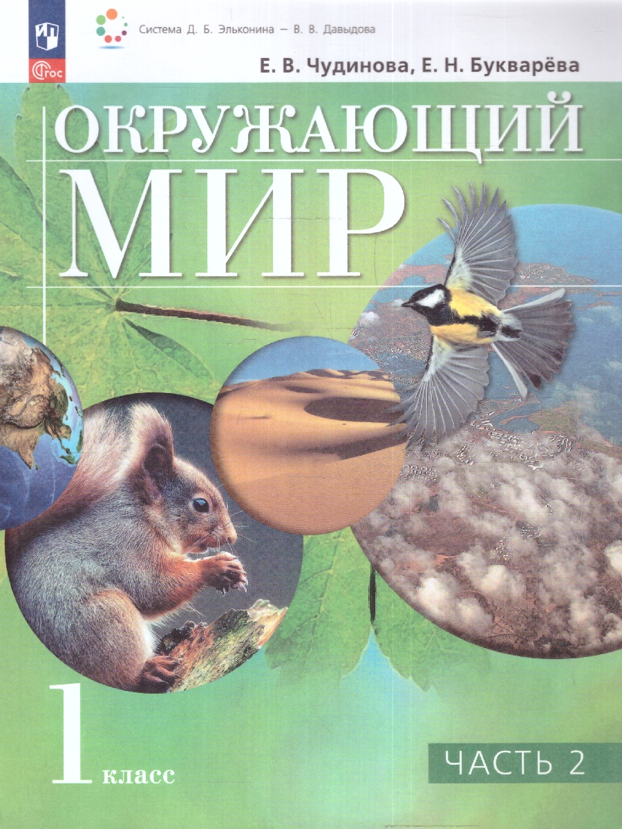 Обложка книги Окружающий мир 1 класс. Учебное пособие. В двух частях. Часть 2, Автор Чудинова Е. В. Букварева Е. Н., издательство Просвещение/Союз                                   | купить в книжном магазине Рослит