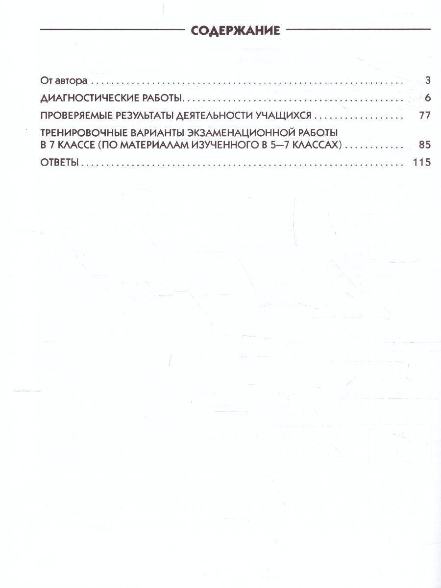 картинка Русский язык 7 класс. Диагностические работы. Вертикаль. ФГОС от магазина Рослит