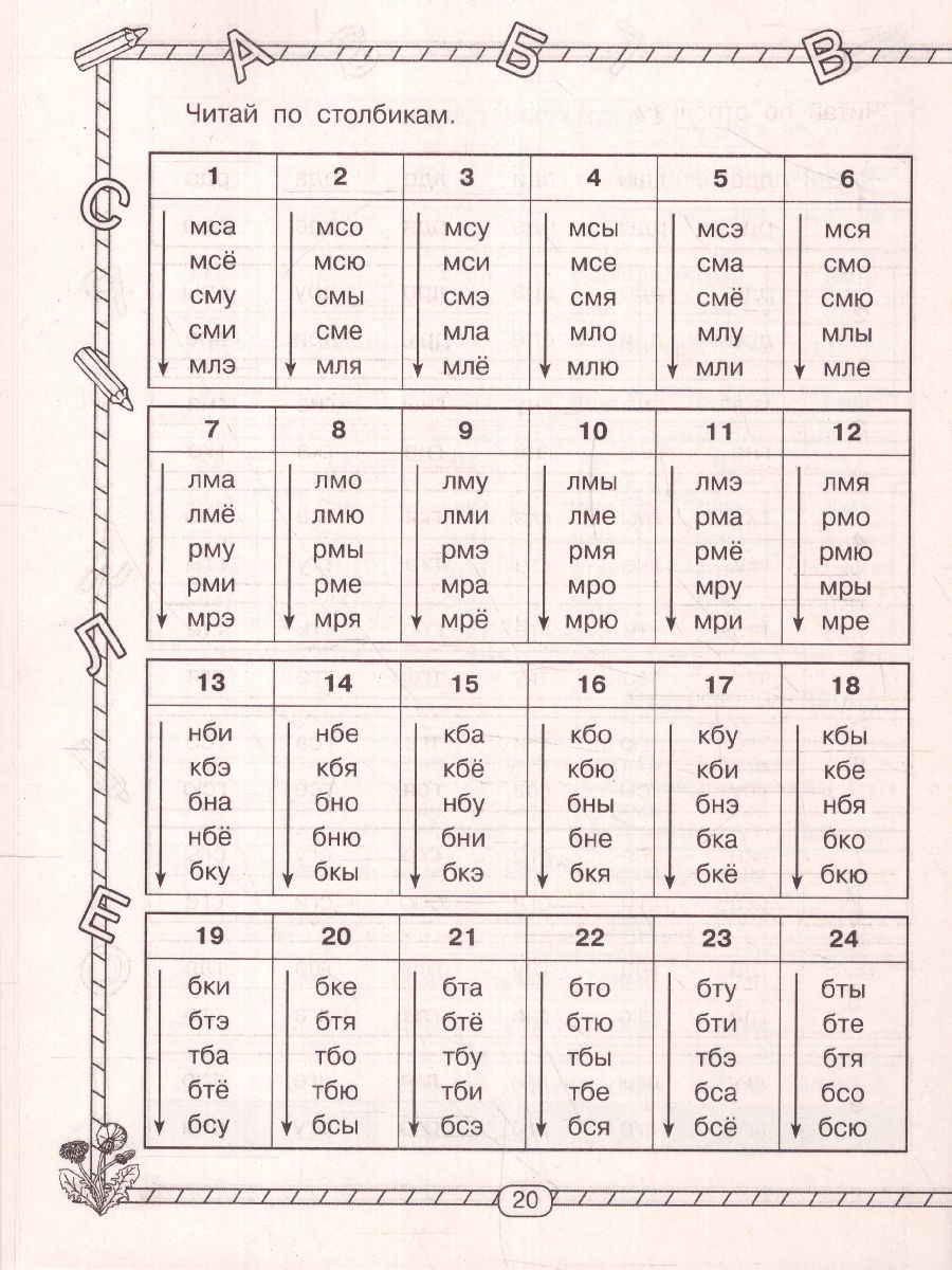 Обложка книги Учимся читать по слогам за 30 занятий /НаучусьЗаМесяц, Автор Узорова О.В., издательство АСТ | купить в книжном магазине Рослит