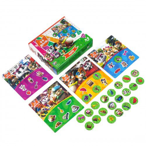 Обложка Игра настольная 44 Котенка "Лото", издательство Я РАСТУ ТОЙЗ | купить в книжном магазине Рослит