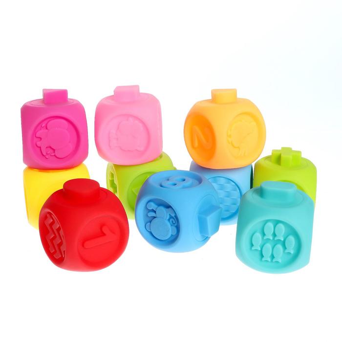 Обложка Развивающий набор Кубики-пазлы, издательство Буква-Ленд                                         | купить в книжном магазине Рослит