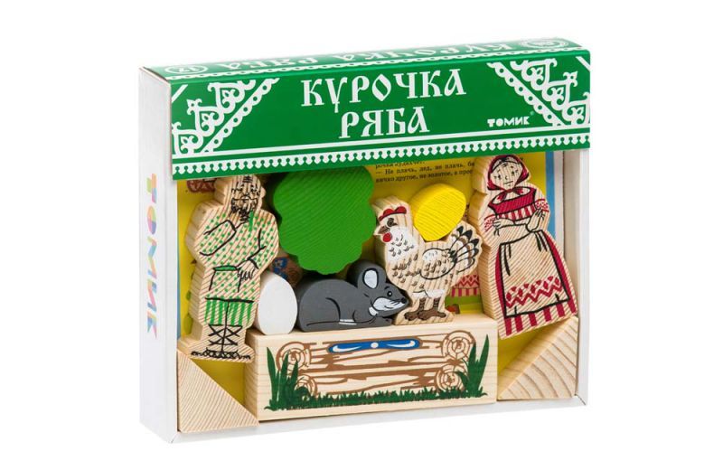 Обложка Конструктор "Курочка Ряба", издательство Томик | купить в книжном магазине Рослит